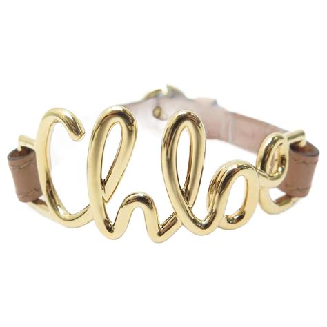 chloe bracelet 091 golden